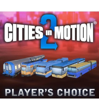 Cities in Motion 2 - Players Choice Vehicle Pack DLC Steam Key GLOBAL